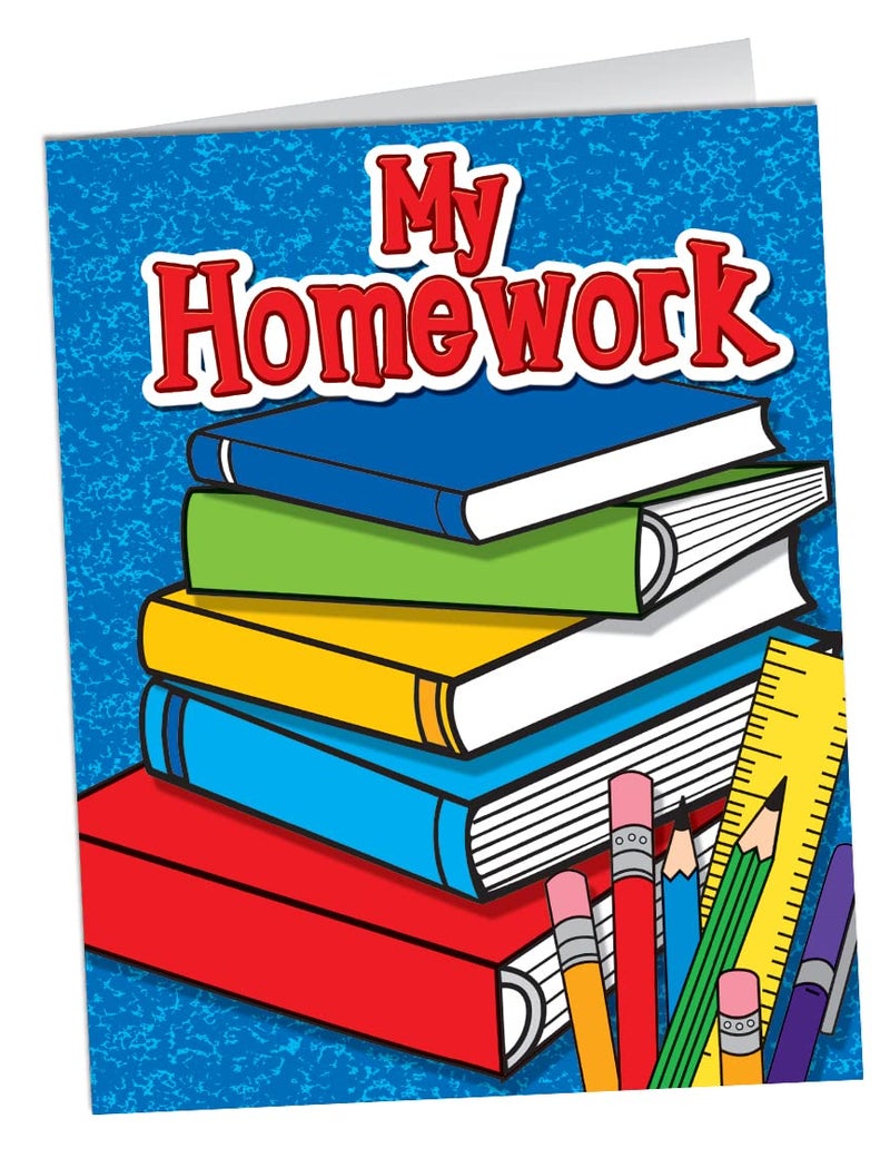 Teacher Created Resources My Homework Pocket Folder (4941) - Image 1