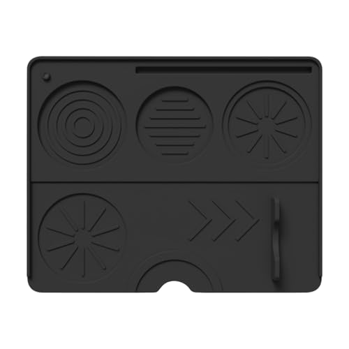 DIANZHU Coffee Tamper Mat, Food Grade Portafilter Holder, Tamper Mat, Slip-Proof, Consistent Pressure, 25x20cm, for Countertop Morning Birthday Shop Men Women Enthusiasts - Image 1