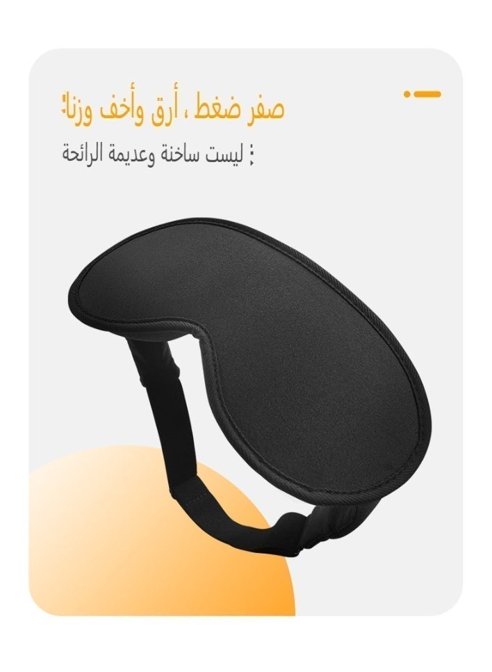 The Latest 3D Integrated Hollow Nose Wing Design Zero Eye Pressure Sleep Eye Mask for Side Sleeper Men Women, Soft Lightweight Light Blocking Sleeping Mask with with Nasal Wing - Image 3