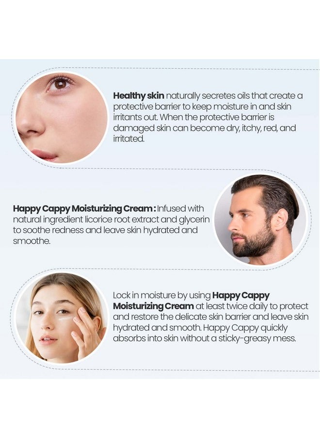 Happy Cappy - Dr. Eddie'S Pediatricianformulated Moisturizing Baby Lotion Gentle Paraben Free Hypoallergenic Sulfate Free Soothes Dry Skin Eczema And Reduces Redness 12 Oz Each 2Pack - Image 1