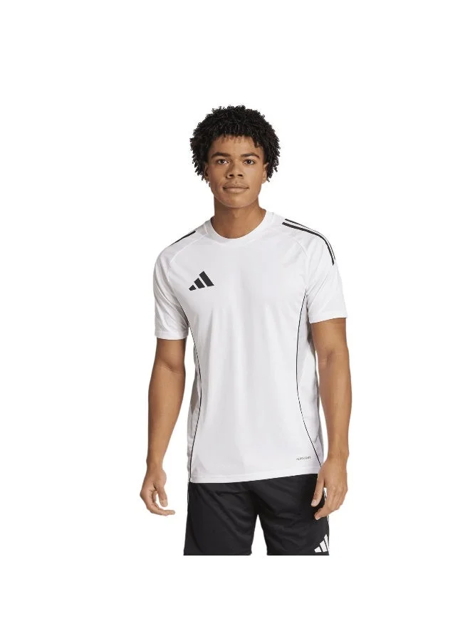 اديداس تيشيرت كرة قدم رجالي أبيض مقاس