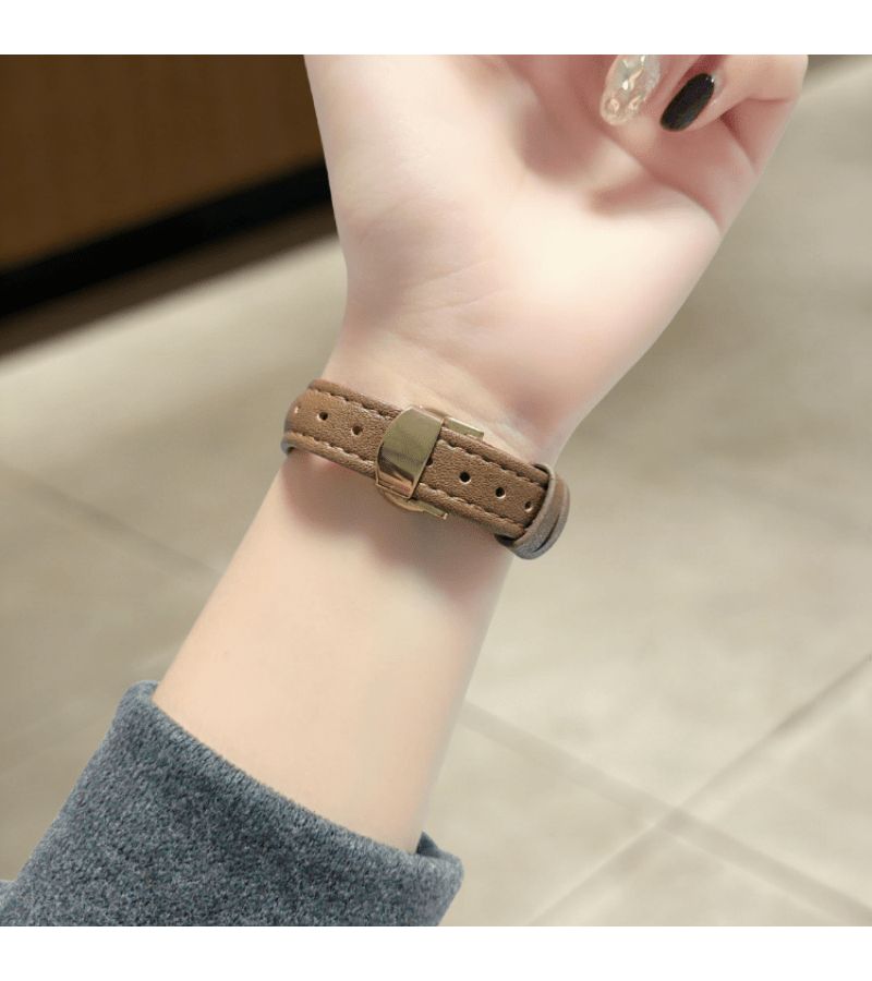 Minimalist Handmade Watch Strap For Huawei GT6 Series 20mm Mixed Colors - Image 4