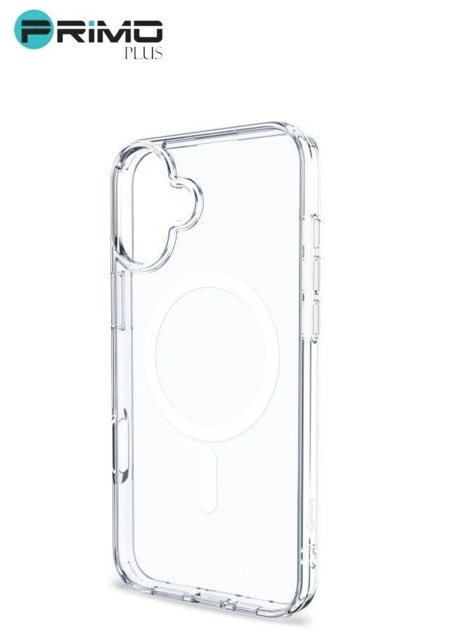 بريمو بلس جراب ماج سيف شفاف لجهاز ايفون 16 - Image 2