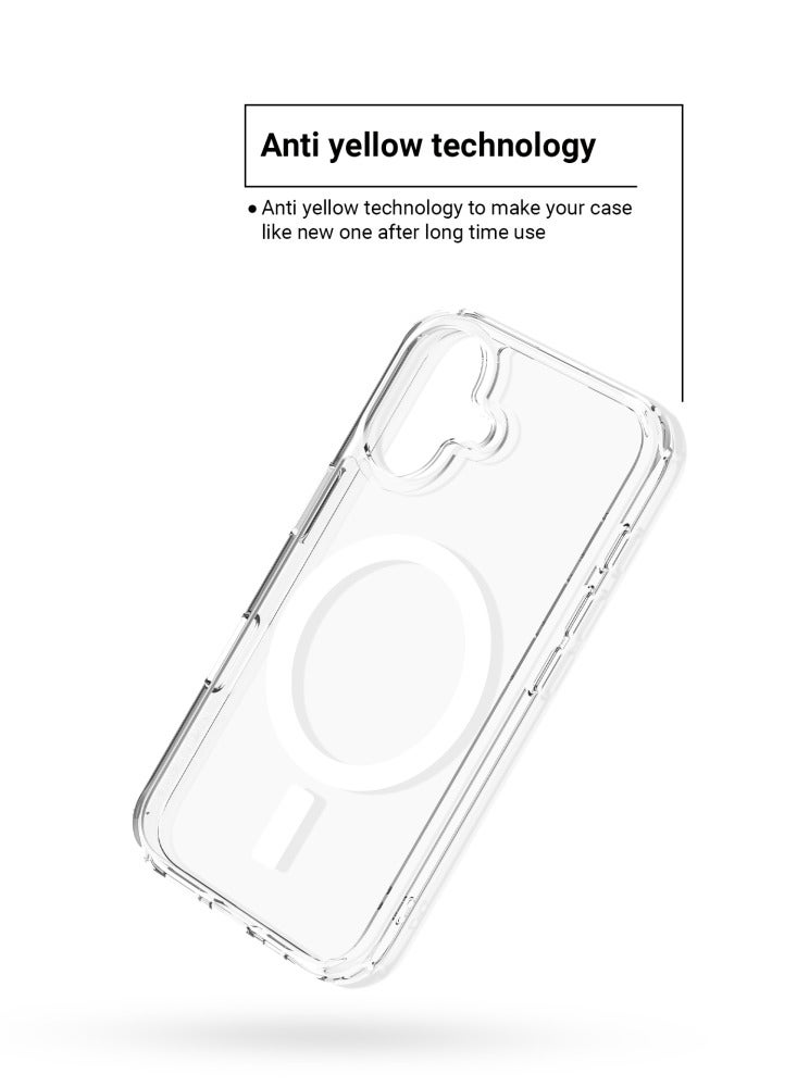 بريمو بلس جراب ماج سيف شفاف لجهاز ايفون 16 - Image 4