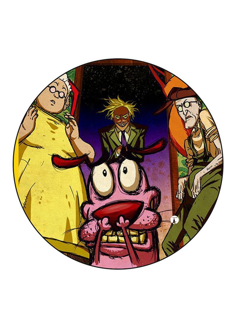 RKN Courage The Cowardly Dog Printed Fridge Magnet  Multicolour - Image 2