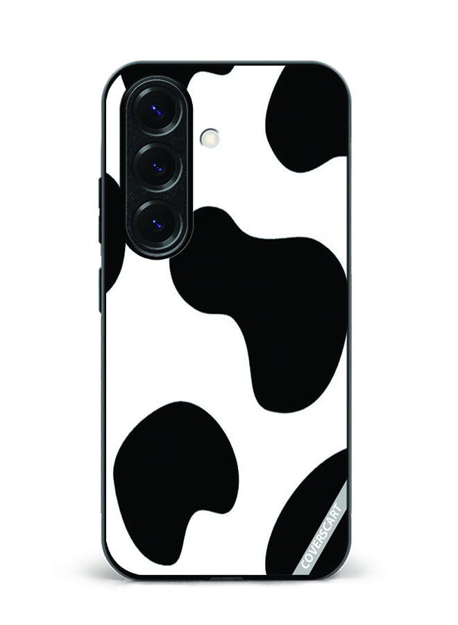 Protective Case Cover For Samsung Galaxy S23 FE Black White Design Multicolour