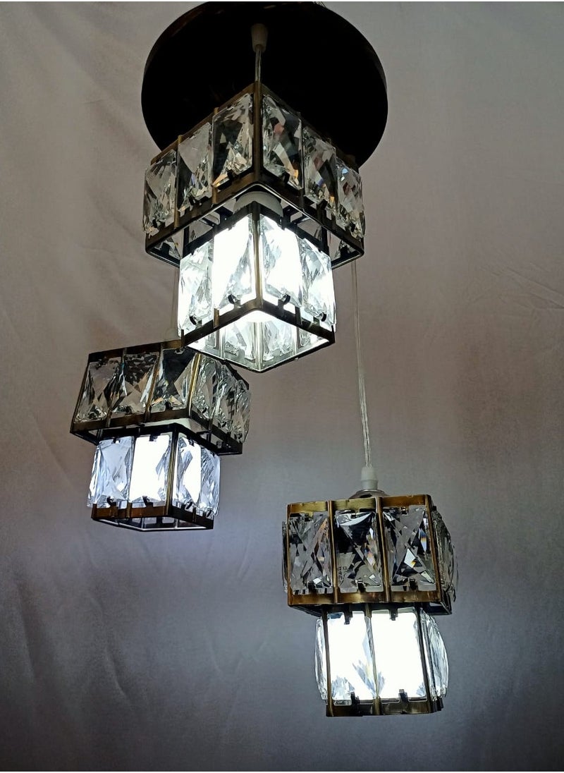 Generic Modern chandelier, black home decor 
