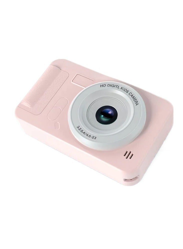 AROAQ كاميرا رقمية بدقة 4K، كاميرا سيلفي للسفر عالية الدقة بدقة 44 ميجابكسل، كاميرا خفيفة الوزن محمولة صغيرة الحجم للأطفال من مستوى المبتدئين (وردي) - Image 1