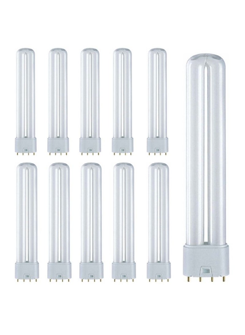 OSRAM Osram 2G11 Dulux L 55W 840 4000K 4800lm Compact Fluorescent Lamp Cool White - Pack of 10 - Image 1