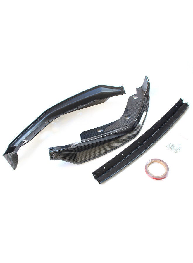 Front Bumper Lip Spoiler Kit M Performance Sport Look Carbon Fiber Replacement for BMW 3 Series G20 G28 2019-2020