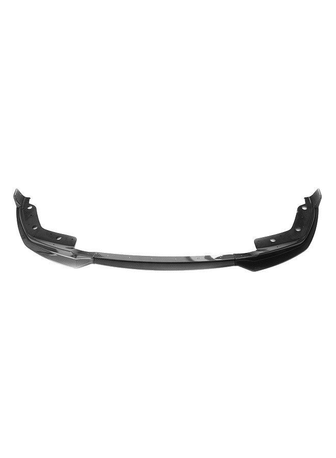 Front Bumper Lip Spoiler Kit M Performance Sport Look Carbon Fiber Replacement for BMW 3 Series G20 G28 2019-2020