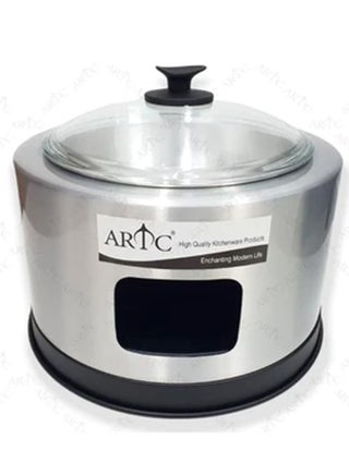 ARTC Silver Buffet Dish With Glass Lid - pzsku/Z24DDC883F1BDD025D567Z/45/_/1677160752/d3f2cf31-929a-4d73-9eba-b703a8cafe4d