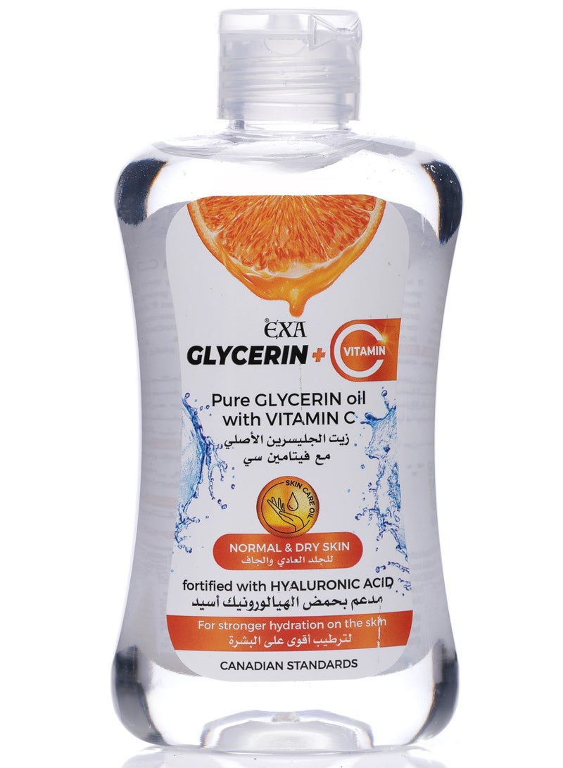 إكسا زيت الجلسرين الأصلي مع فيتامين سي لترطيب البشرة 200 مل