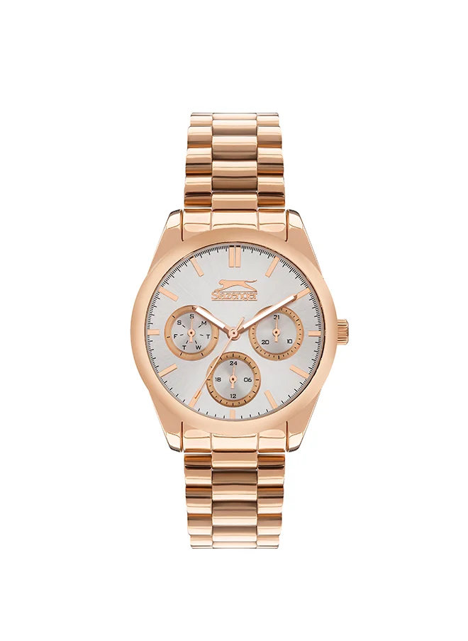 Slazenger Slazenger Women 's Multi Function  Silver Dial Color Watch-SL.9.2063.4.02