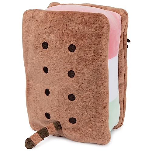 GUND Pusheen Neapolitan Ice Cream Sandwich Pusheen Plush, Stuffed Animal for Ages 8 and Up, Brown, 9.5” - Image 5