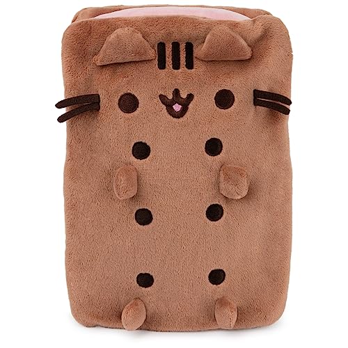 GUND Pusheen Neapolitan Ice Cream Sandwich Pusheen Plush, Stuffed Animal for Ages 8 and Up, Brown, 9.5” - Image 3