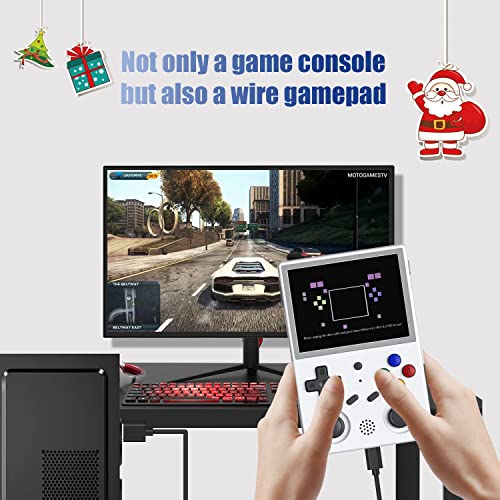 Aivuidbs RG353V Retro Handheld Game with Dual OS Android 11 and Linux,RG353V with 64G TF Card Pre-Installed 4452 Games Supports 5G WiFi 4.2 Bluetooth Online Fighting,Streaming and HDMI - Image 4