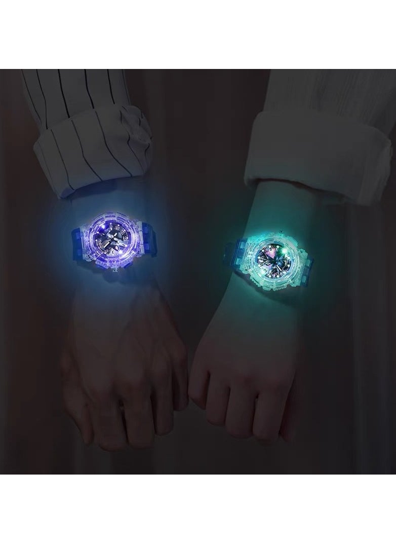 MARVEL - Spiderman Cartoon Digital Watch for Kids, Child Colorful Luminous Cartoon Watch - Image 1