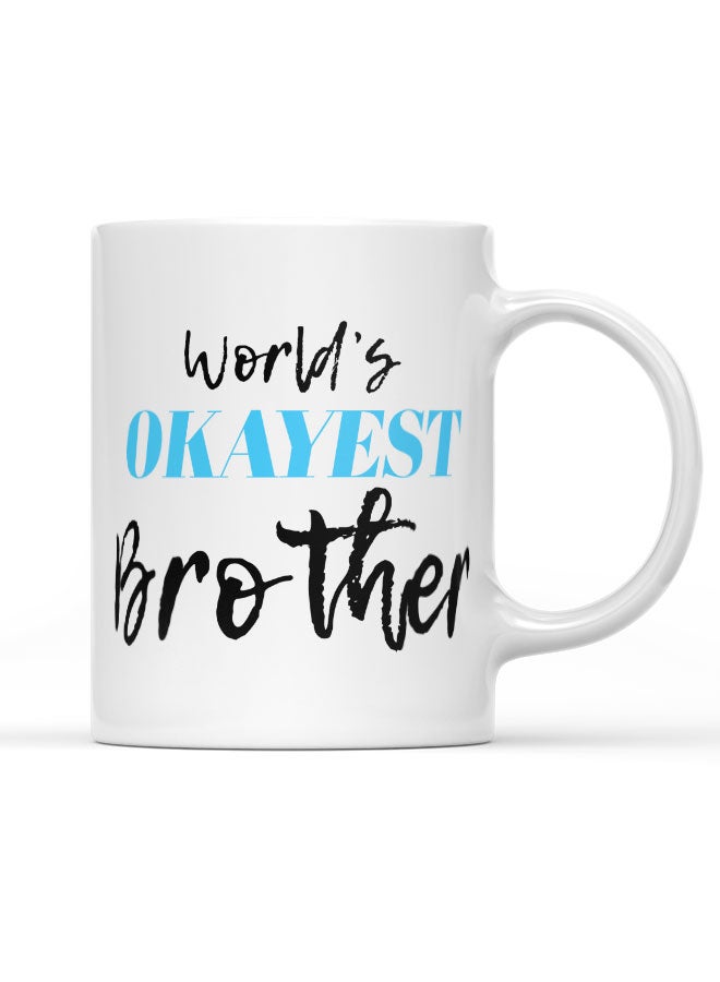 LIT Coffee Mug Funny Brother GiftWhite Mug Gift for Brother Funny Family Presents - Image 1