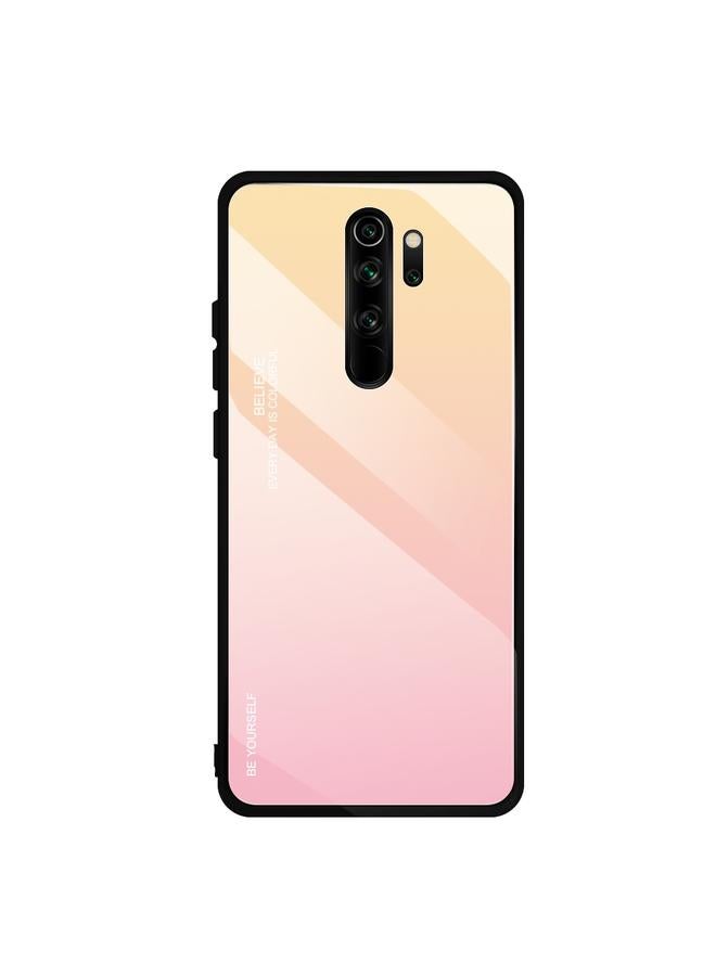 Case For Xiaomi Redmi Note 8 Pro Gradient Color Glass Case
