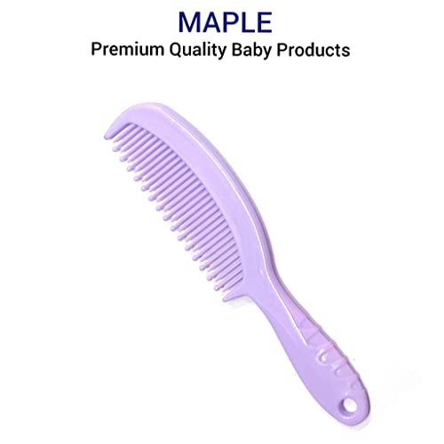 Maple Round Edge Baby Comb Multicolor with Nail Clipper/Cutter (Combo of 4) - Image 4