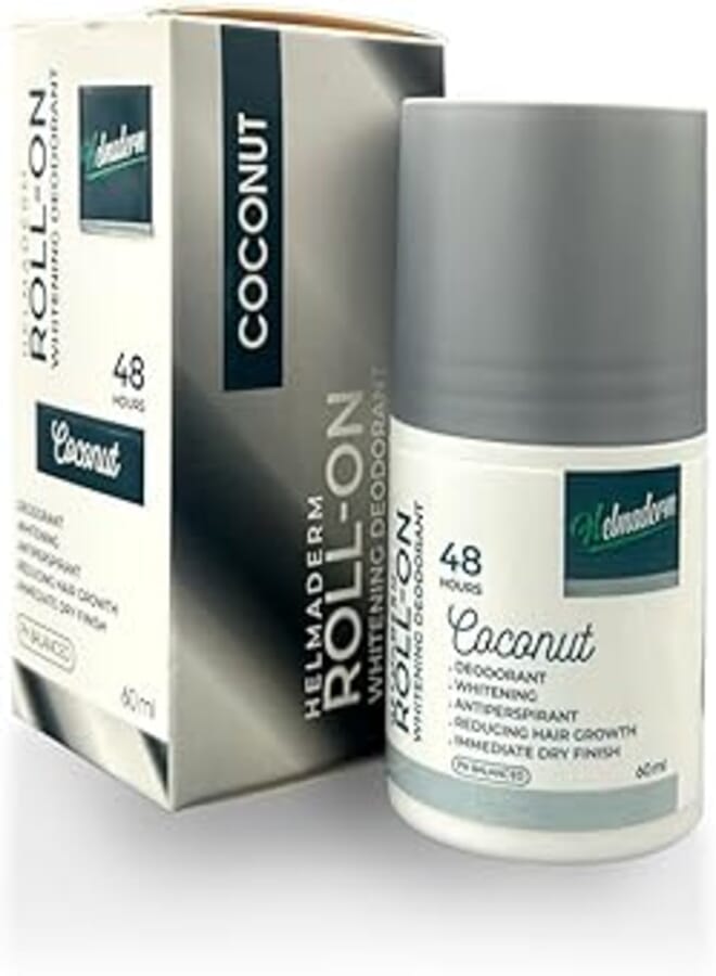 HelmaDerm هيلماديرم رول اون بجوز الهند 60 مل