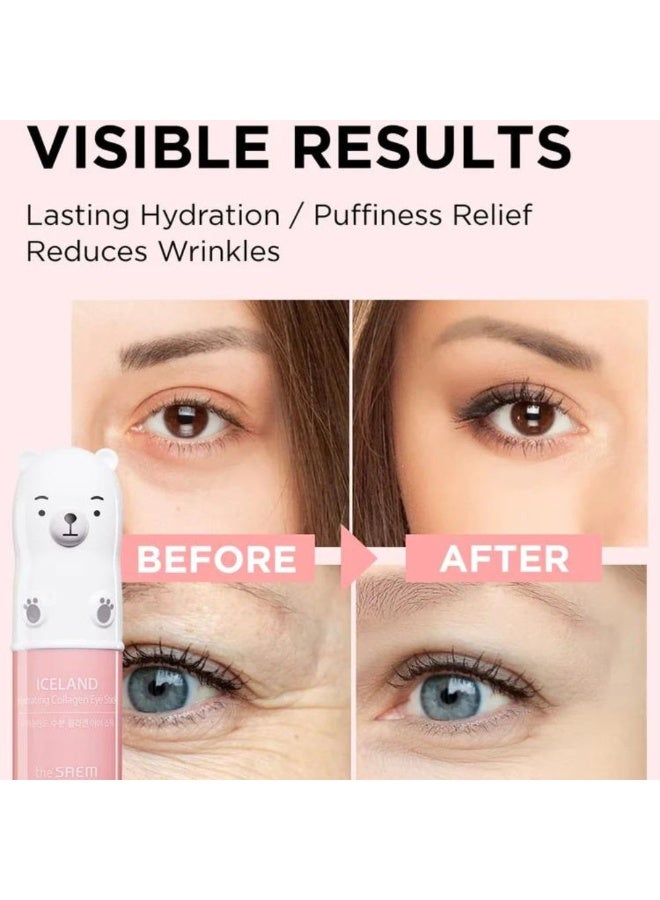 The Saem Iceland Hydrating Collagen Eye Stick Cooling Moisture 7g - Image 4