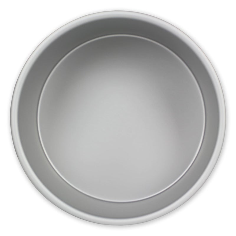 PME 10-Inch Round Cake Pan, Silver - Image 1