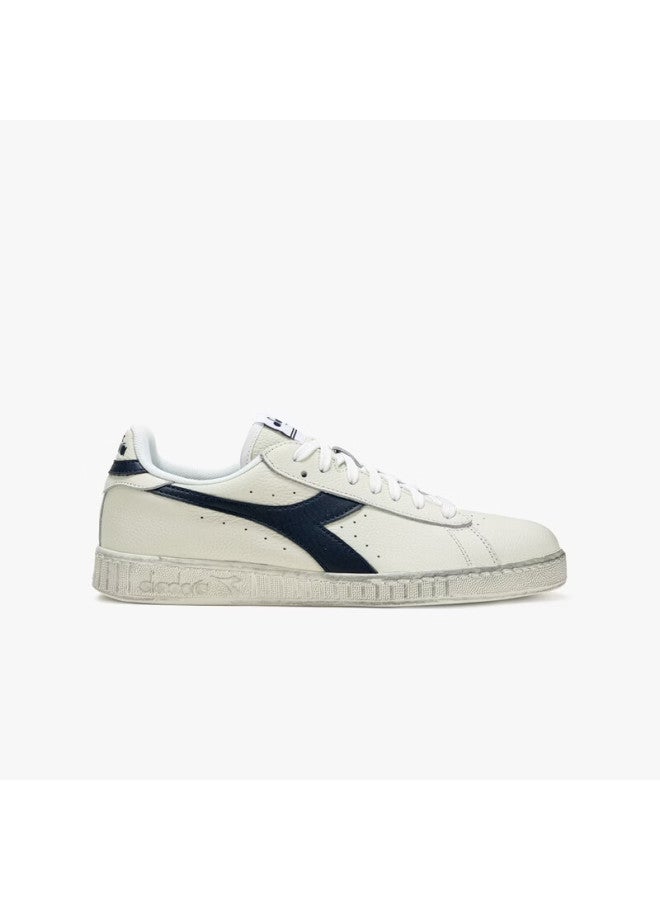DIADORA حذاء ديادورا جيم إل لو واكسد ريترو كاجوال أبيض/أزرق مقاس 40 - Image 1
