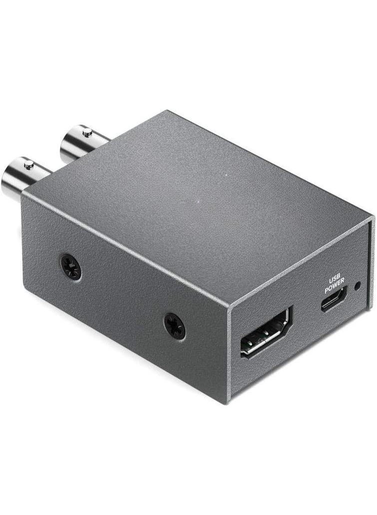 Micro Video Converter HDMI to SDI, Supports 1080p Full HD Video Conversion, HDMI and BNC Connectivity for Broadcasting, Live Streaming and Professional Video Systems - Image 2