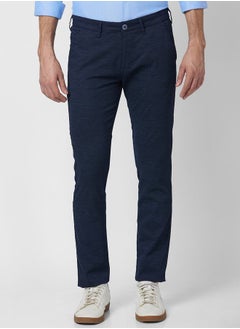 Solid Pocket Detail Pants by Styli