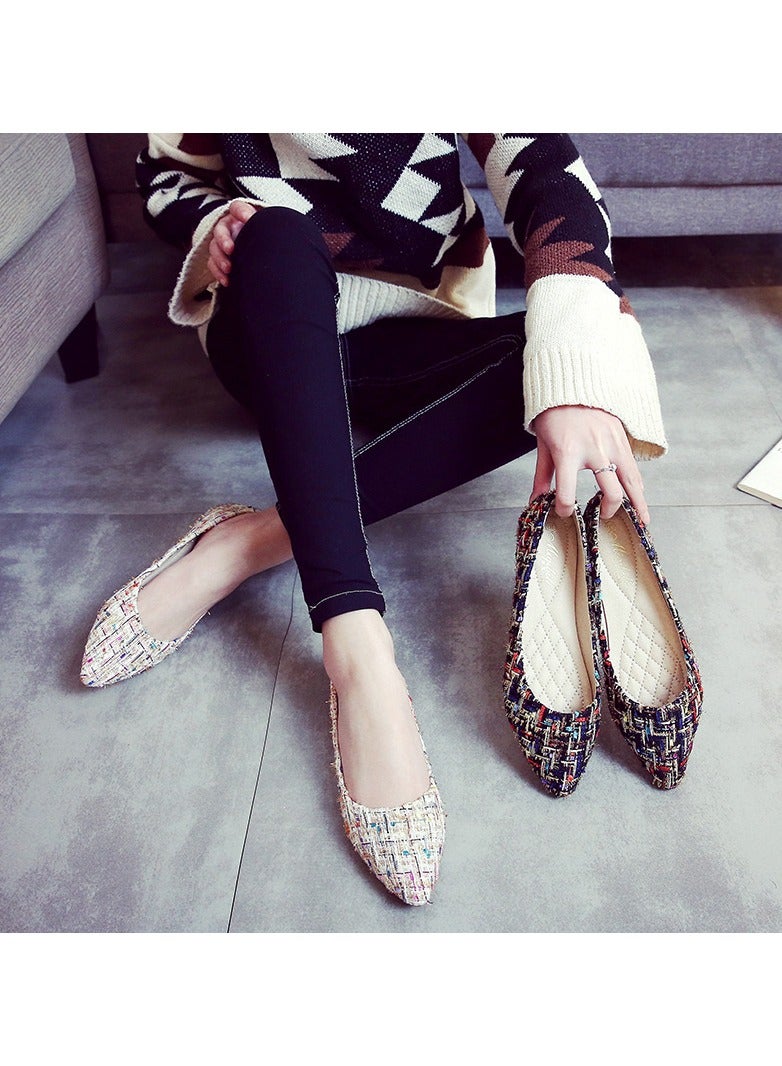 KUYING Flat Sole Single Shoe Women - Image 2