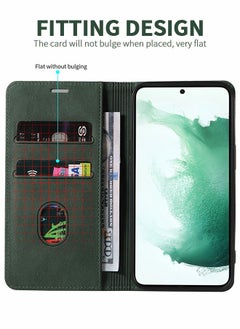 GROIC For Samsung Galaxy S23 Case, Luxury Leather Wallet Cover, Leather Wallet Case Classic Design with Card Slot and Magnetic Flip Flip Folding Case for Galaxy S23 Shell 6.1''  - Image 5