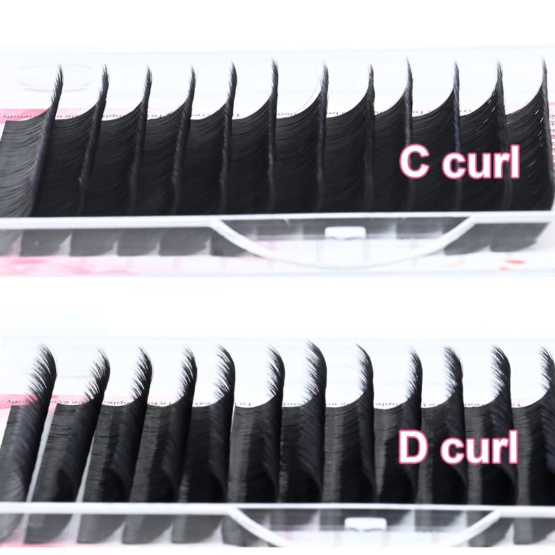 NAGARAKU Easy Fan Premade Fans Eyelash Extensions 3 Layers Self Blooming Mega Volume Eyelashes Rapid Automatic Flower Soft Pre-glued Lashes Pre Fanned Lash - 0.03D Curl -10-12-14mm MIX - Image 5