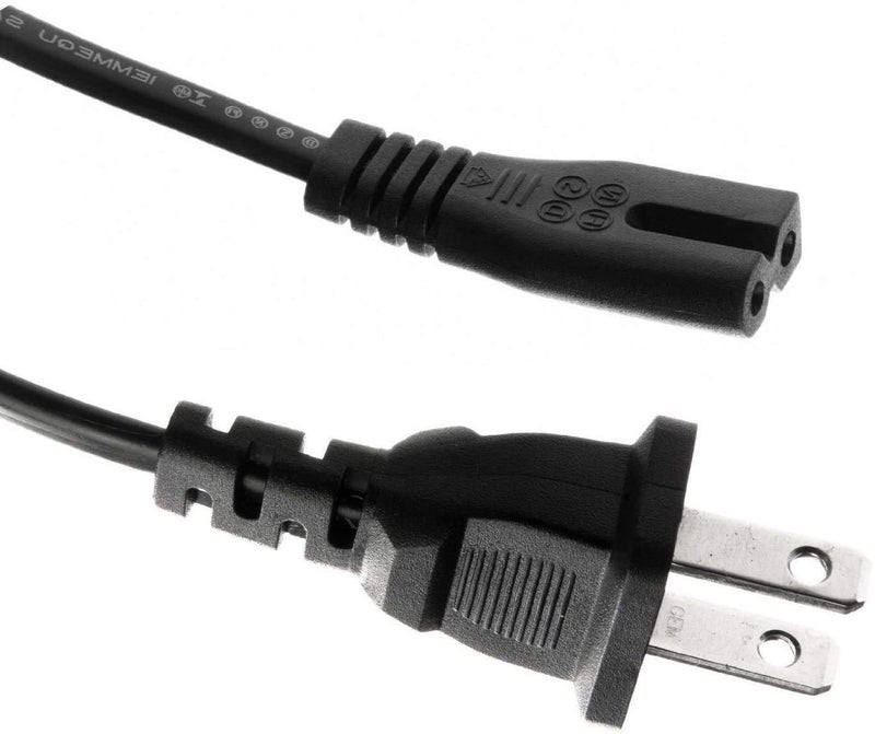 NiceTQ Replacement US 2Prong AC Power Cord Cable for Sony CFDS50 CFD-S50 Portable CD, Cassette & AM/FM Radio Boombox - Image 4