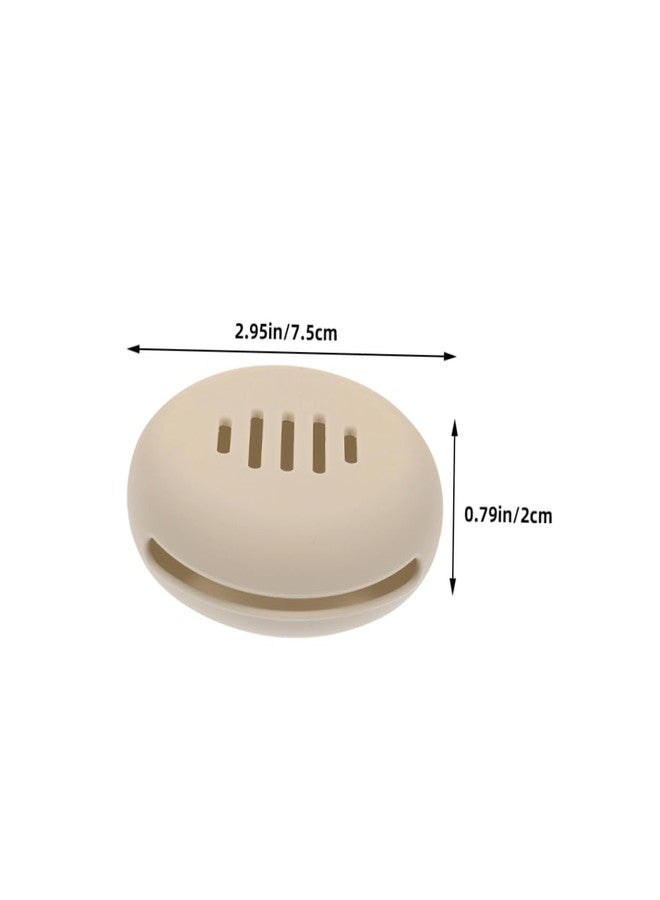 BESTYASH Silicone Travel Makeup Puff Case 3 Pcs Portable Powder Puff Holder for for All Skin - Image 2