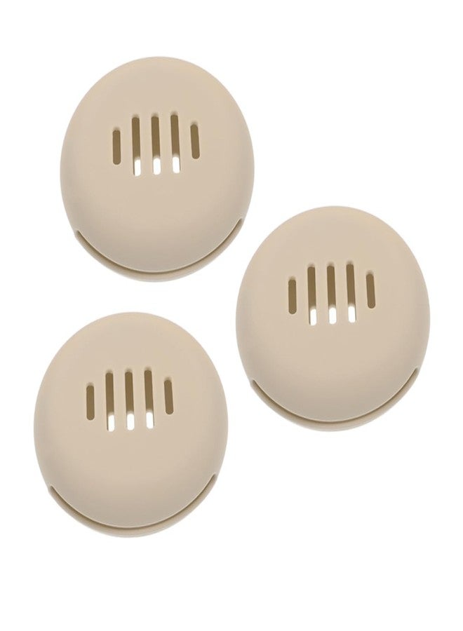 BESTYASH Silicone Travel Makeup Puff Case 3 Pcs Portable Powder Puff Holder for for All Skin - Image 1
