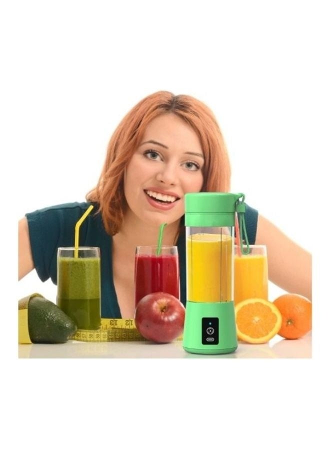 ال سي خلاط عصير كهربائي محمول قابل للشحن USB – خلاط صغير لتحضير السموذي والفواكه والخضروات - Image 2