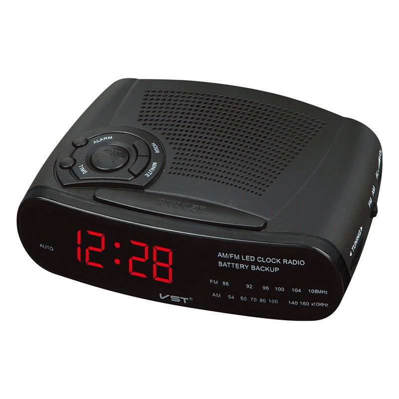 Clock Controlled Radio Alarm Clock With Am And Fm Channels Radio Led Alarm Clock With Snooze Function Led Clock - Image 1