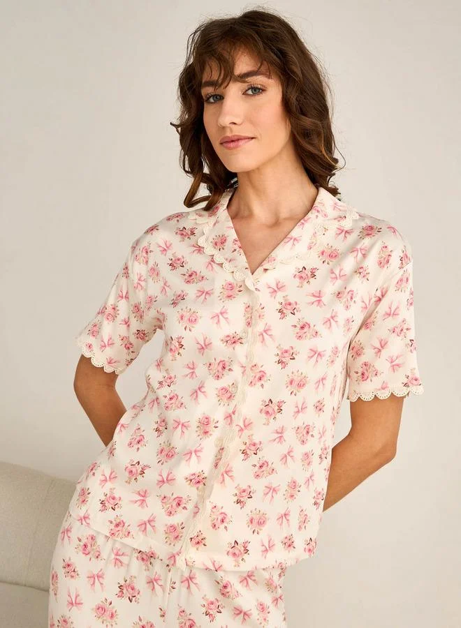 سبلاش فيڤ طقم بيجاما بلوزة وبنطلون