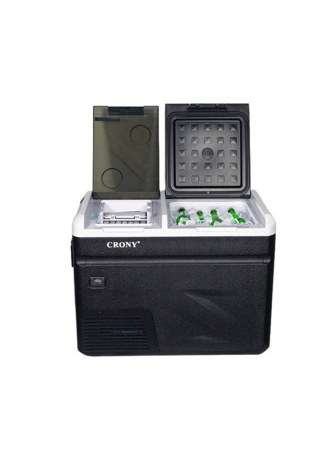 Crony ثلاجة محمولة وصانعة ثلج IC36 سعة 36 لتر - Image 4