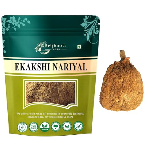 BrijBooti Ekakshi Nariyal - One Eye Coconut For Pooja 1 Piece - Image 1