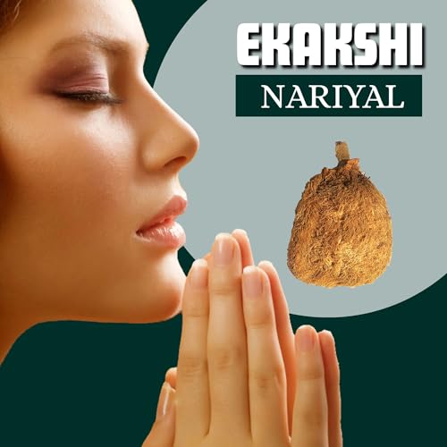 BrijBooti Ekakshi Nariyal - One Eye Coconut For Pooja 1 Piece - Image 3