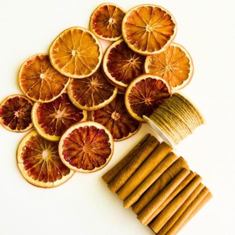 60 Pieces Dried Oranges and Cinnamon Potpourri Winter Stovetop Potpourri - 100% Natural Orange and Cinnamon Incense Set Of 1 - (30 Pieces Each ) - Image 5
