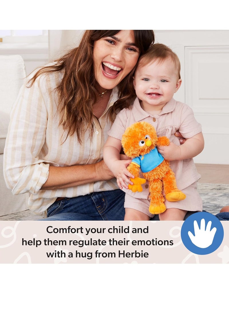 عام لعبة دمية هيربي هاغ كوزي بادي للأطفال الصغار (28 سم) للفتيات والأولاد الصغار من سن 6 أشهر إلى 3 سنوات فما فوق - Image 3