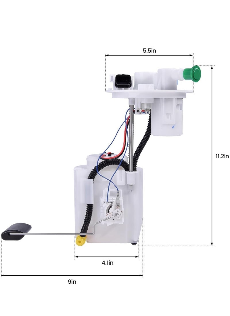 ماركة غير محددة OEM: 31110-B2500 مجموعة وحدة مضخة الوقود الكهربائية مع وحدة إرسال متوافقة مع Kia Soul 2014 2015 L4 1.6L 2.0L اللون الأبيض  - Image 2