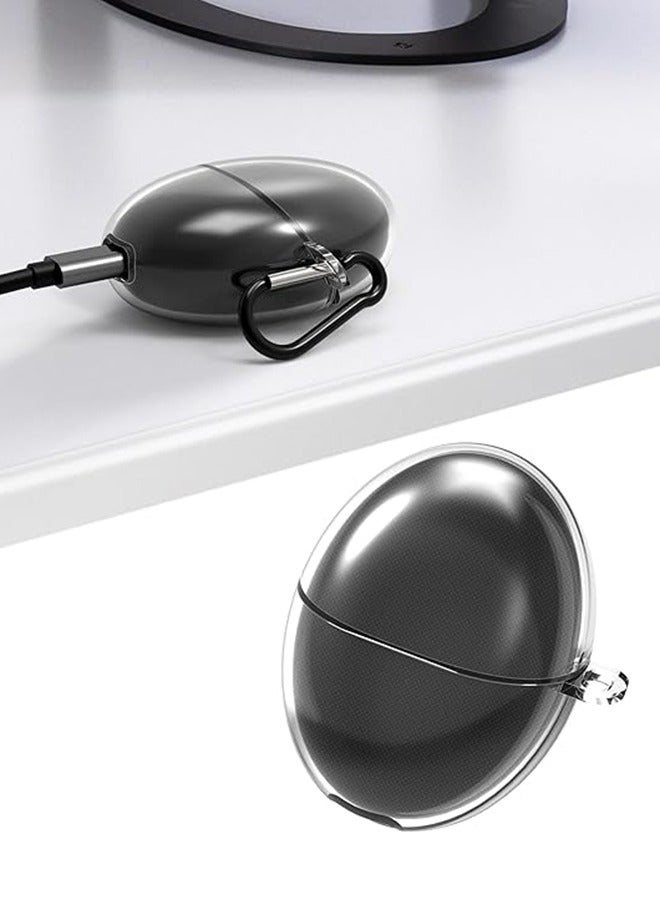 Silicone Case Cover Compatible with Huawei Freebuds 6 True Wireless Earbuds, Protective Earphones Skin Cover, Charging Port Accessible, Support Wireless Charging,transparent - Image 3