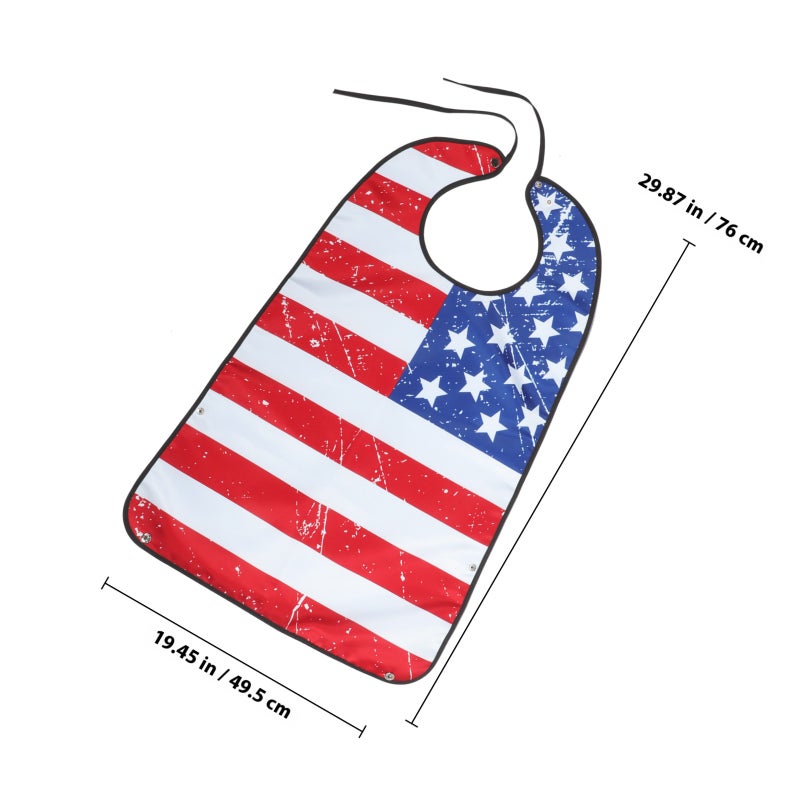 Delicate Adult Bib Reusable Dinner Bib Household Clothing Protector Eating Accessory - Image 2