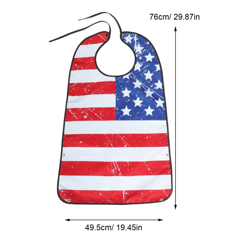 Delicate Adult Bib Reusable Dinner Bib Household Clothing Protector Eating Accessory - Image 5