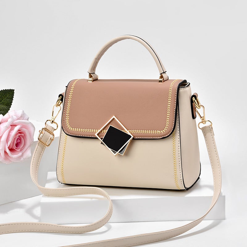 Shoulder Bag Handbag Fashion Versatile Casual Color-Blocking Versatile Shoulder Crossbody Bag Dropshipping - Image 1